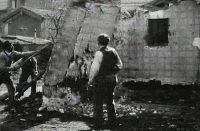 La demolición de un muro de los hermanos Lumiere