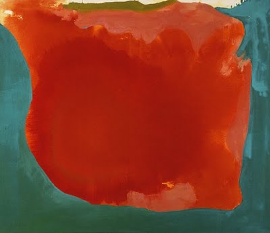 Helen Frankenthaler's "Canyon"