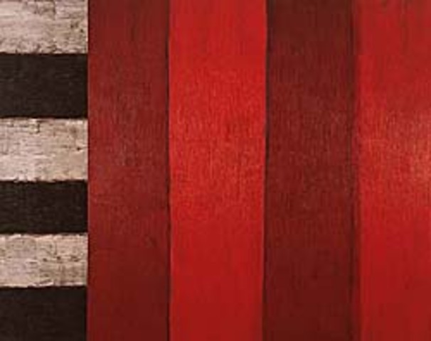 Sean Scully's "Red and Red"