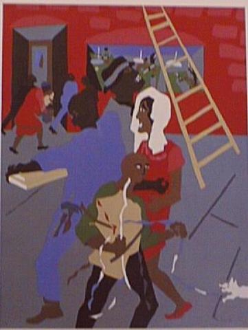 Jacob Lawerence's "On the Way"