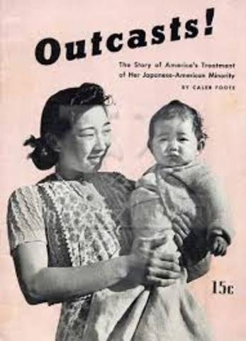 Japanese Americans interned in isolated camps