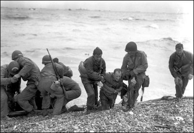 D-Day invasion of France at Normandy by Allies