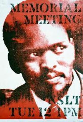 The death of  Steve Biko