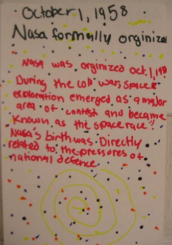 N.A.S.A. formally organized.