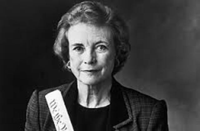 Sandra Day O'Connor becomes the first woman on the Supreme Court