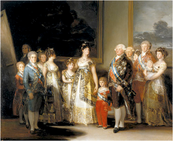 Charles IV´s Family Painting