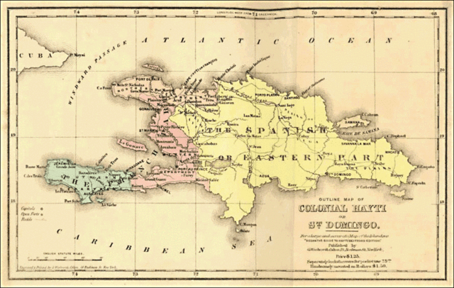 Island of Santo Domingo Divides