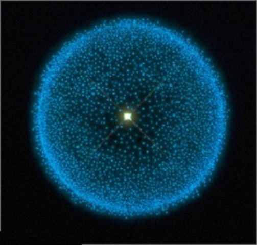 Universe transformed into galactic plane