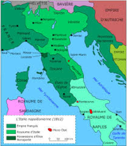 Italia se une a la tripe alianza (Inglaterra, Francia, Rusia).