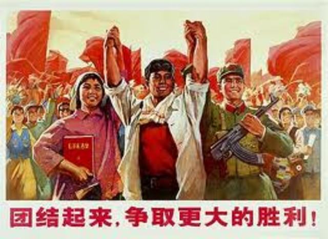 mao declares victory