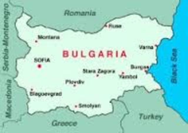 bulgaria entra en guerra junto a imperios centrales.