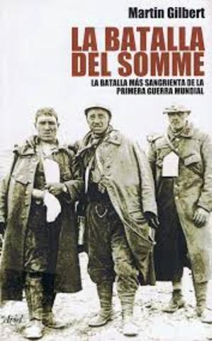 inicio de la batalla del somme.