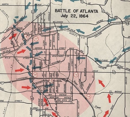 Battle For Atlanta (July 22,1864-September 2, 1864)