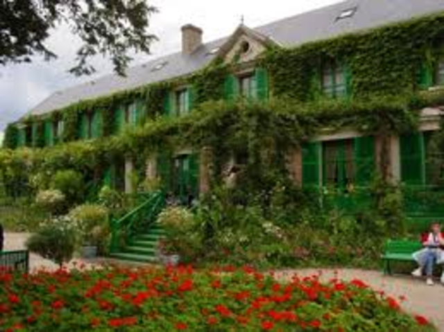Monet Purchases  house at Giverny