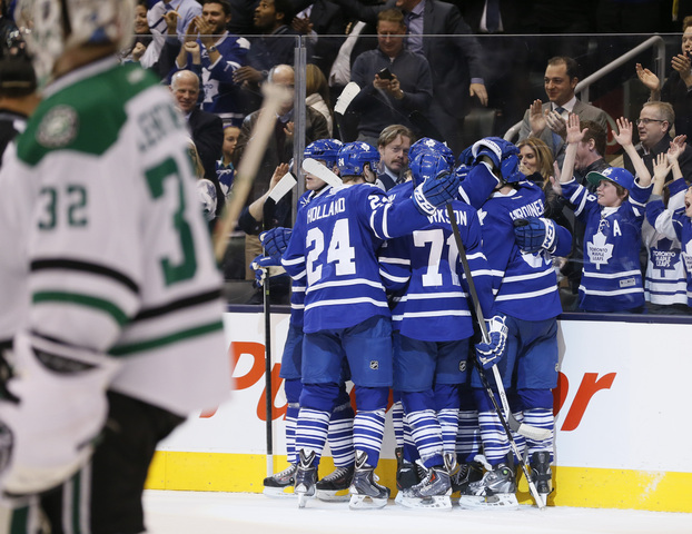 Leafs 3, Stars 2 (OT)