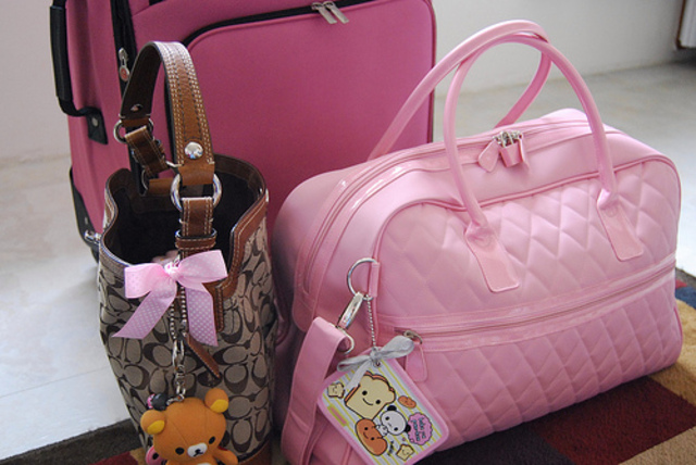 What do you bring with you when you are about to give labor?