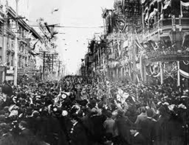 War broke with the Boers