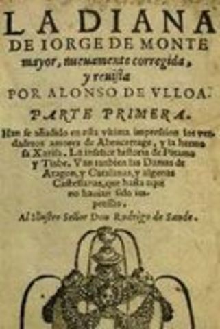 Jorge de Montemayoren Los siete libros de Diana liburua argitaratu.