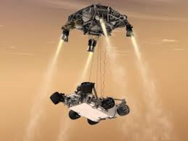 Curiosity's landing