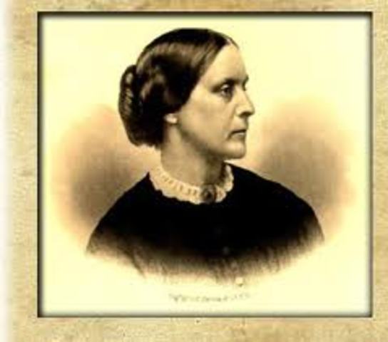 Susan B. Anthony is arrested for attempting to vote