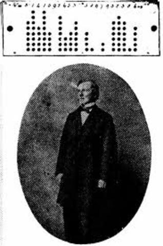 El Dr. Hollerith fundo una compañia para desarrollar una maquina IBM