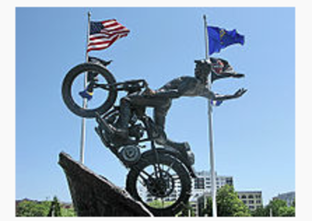 Harley-Davidson Museum Opens, Hill Climber installed