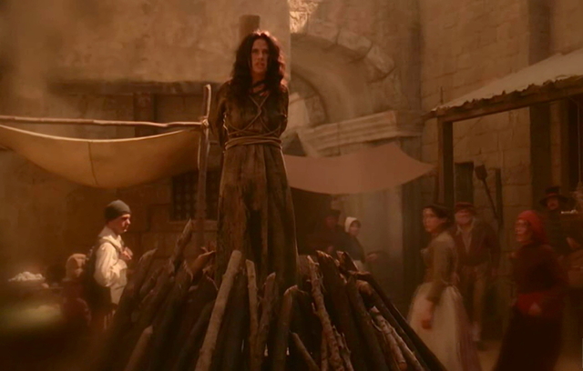 The First Protestants are Burned at the Stake by the Spanish