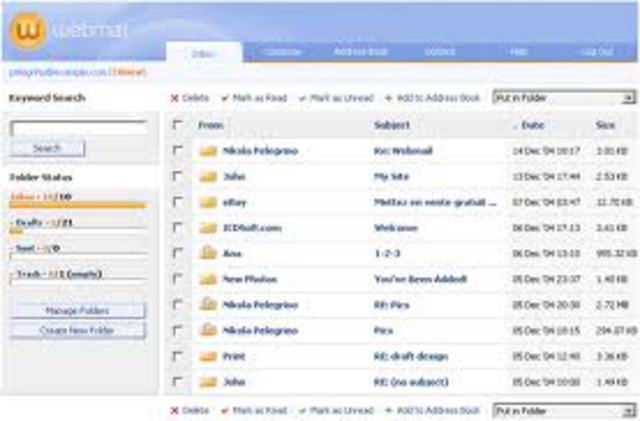 Llega el webmail
