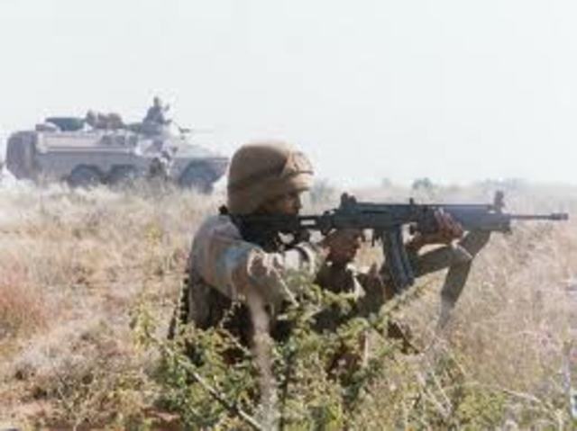 South African army
