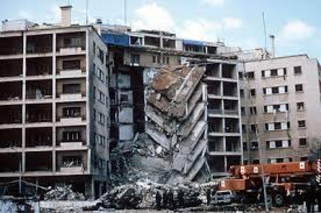 Bombing in west beriut