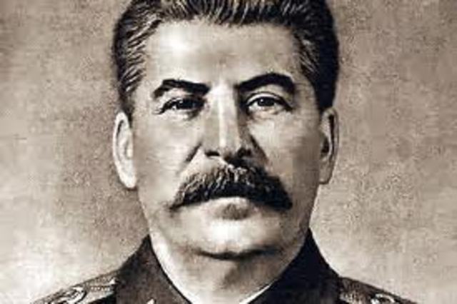 Josef Stalin sole dictator of the Soviet Union (USSR)