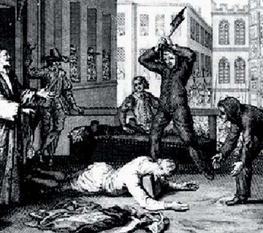 Charles I is beheaded