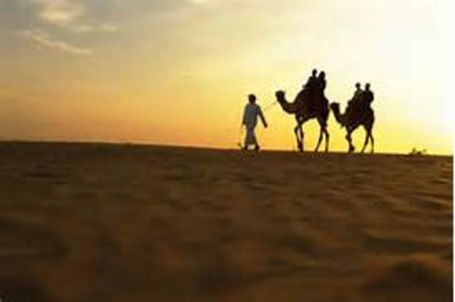 The Polo's(Marco,His Father, and Uncle) set out for Kublai Khan's Empire