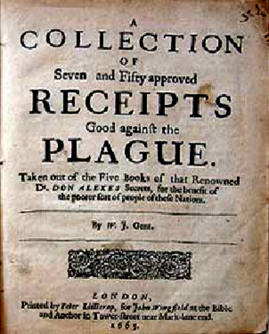 Plague breaks out in London