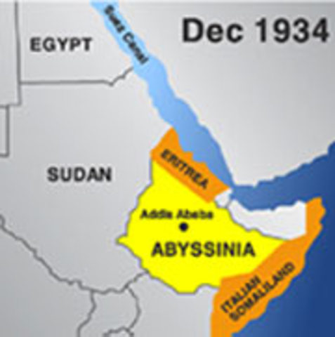 Italy Invades Abyssinia