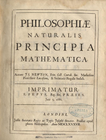 Principia is published