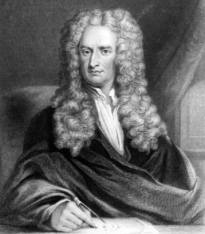 Knighted by Queen Anne