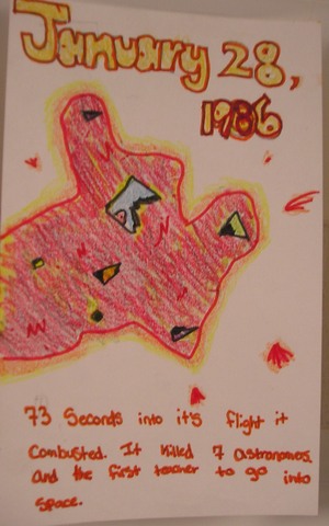 Space Shuttle Challenger breaks apart in flight, killing all crew memebers aboard.