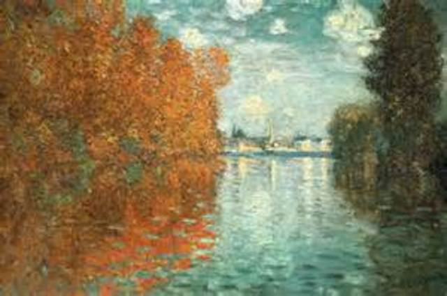Monet paints Landscapes