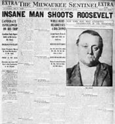 Assassination attempt on FDR's life