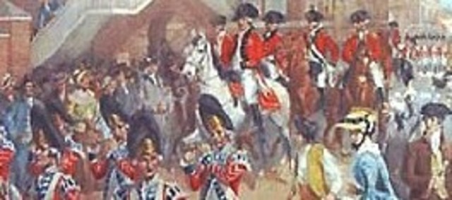 British occupy Philadelphia