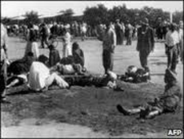 Black Protesters Killed