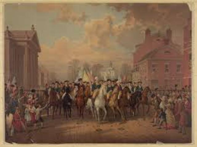 British evacuate Boston