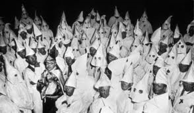 Klu Klux Klan is reborn