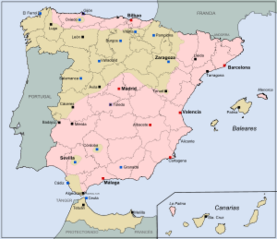 El golpe de Estado de Julio de 1936