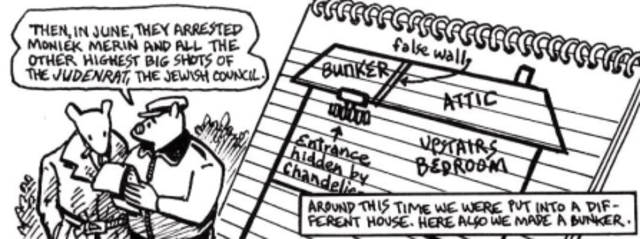 Family moved to another house in the ghetto