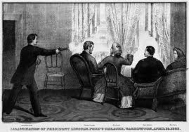 The presidents been shot!