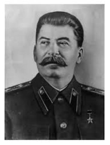 Stalin comes to power in USSR
