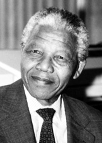 Nelson Mandela elected