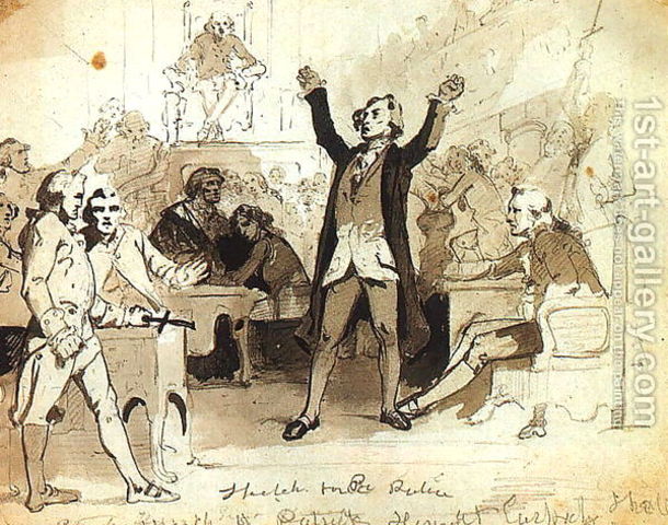 Patrick Henry speech against Stamp Act